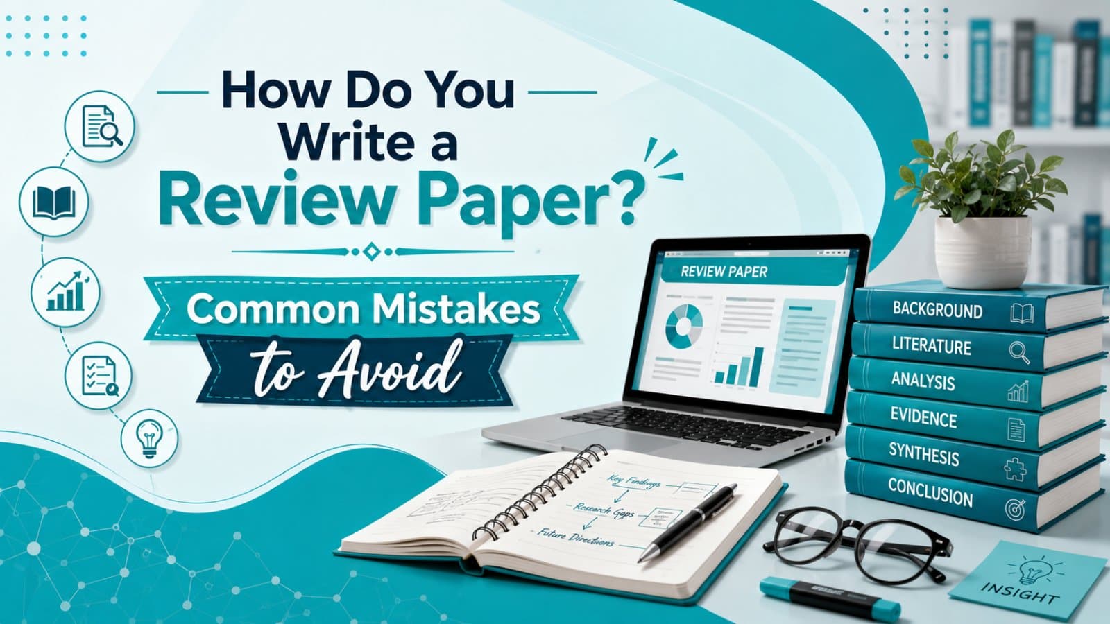 How to write a review article: step-by-step guide illustration